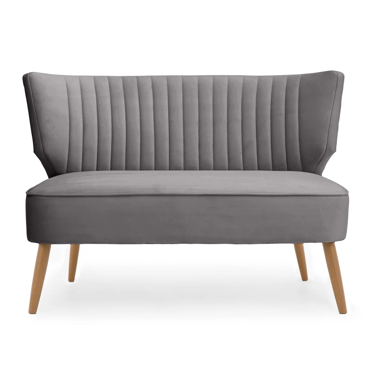 Eva 2 Seater Cocktail Sofa - Light Grey Light Grey – image 3