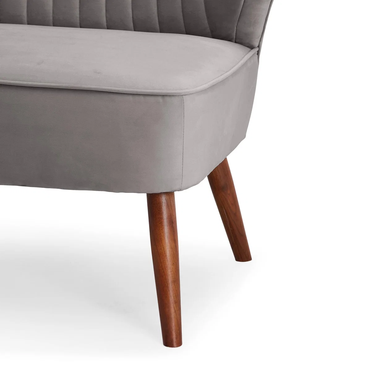 Eva 2 Seater Cocktail Sofa - Light Grey Light Grey – image 5