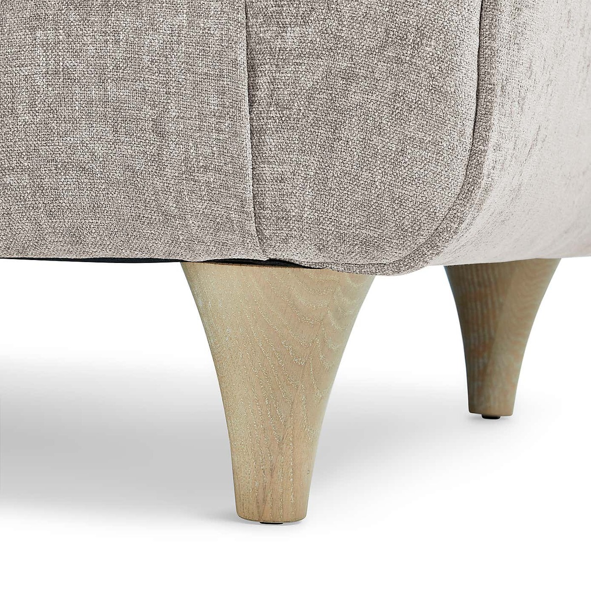 Jaipur Medium Sofa Luxury Chenille Premium Chenille Grey – image 7