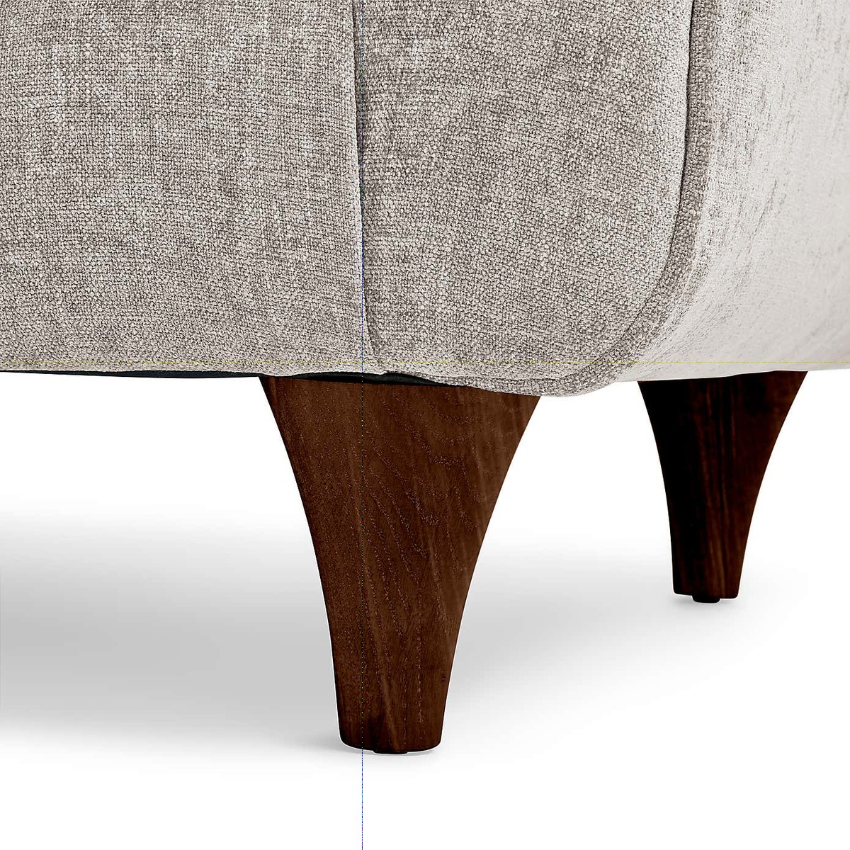 Jaipur Medium Sofa Luxury Chenille Premium Chenille Grey – image 8