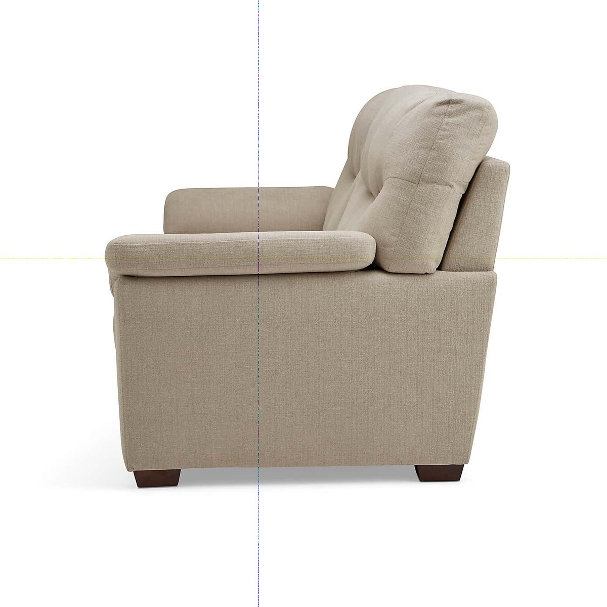 Bedford Fabric 3 Seater Sofa Natural – image 4