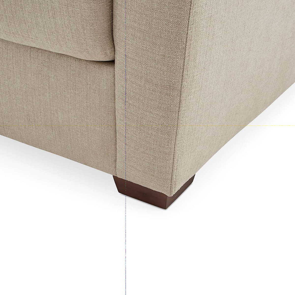 Bedford Fabric 3 Seater Sofa Natural – image 5