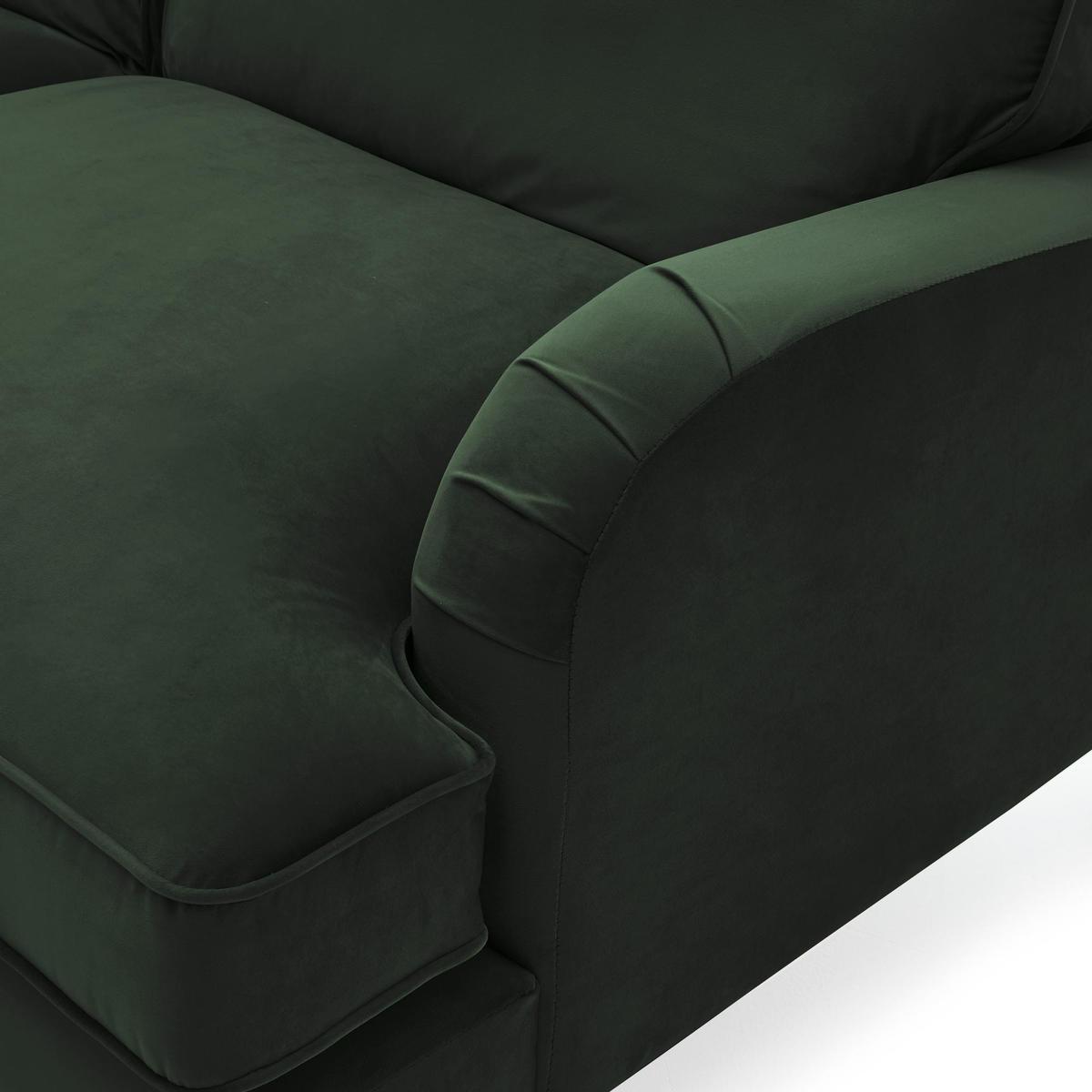 Rupert 4 Seater Velvet Sofa Bottle (Green) – image 3