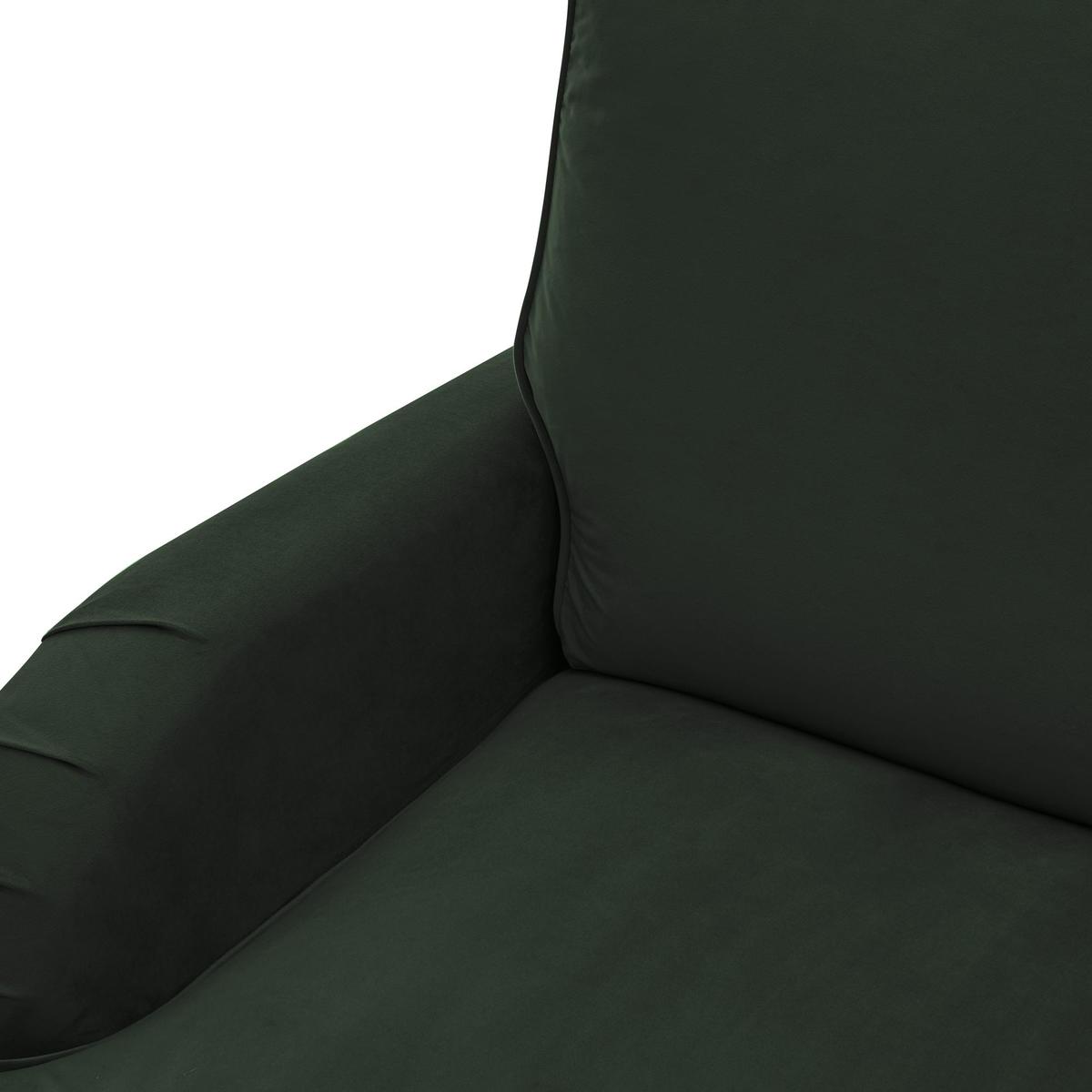 Rupert 4 Seater Velvet Sofa Bottle (Green) – image 5