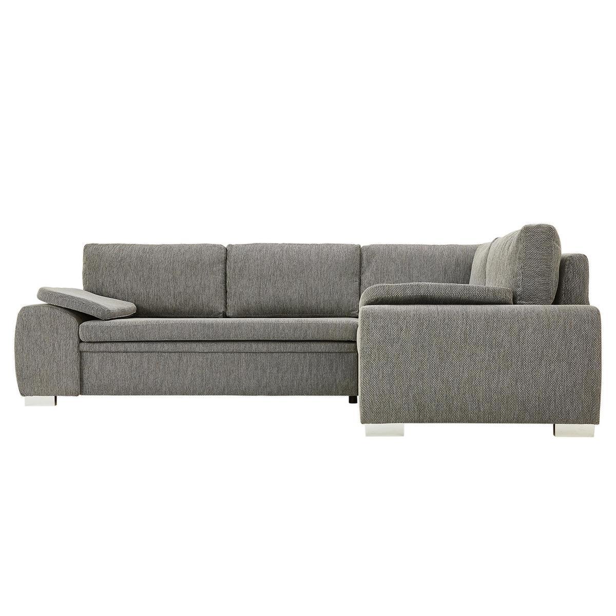Enzo Corner Fabric Sofa Bed with Storage Grey – image 7