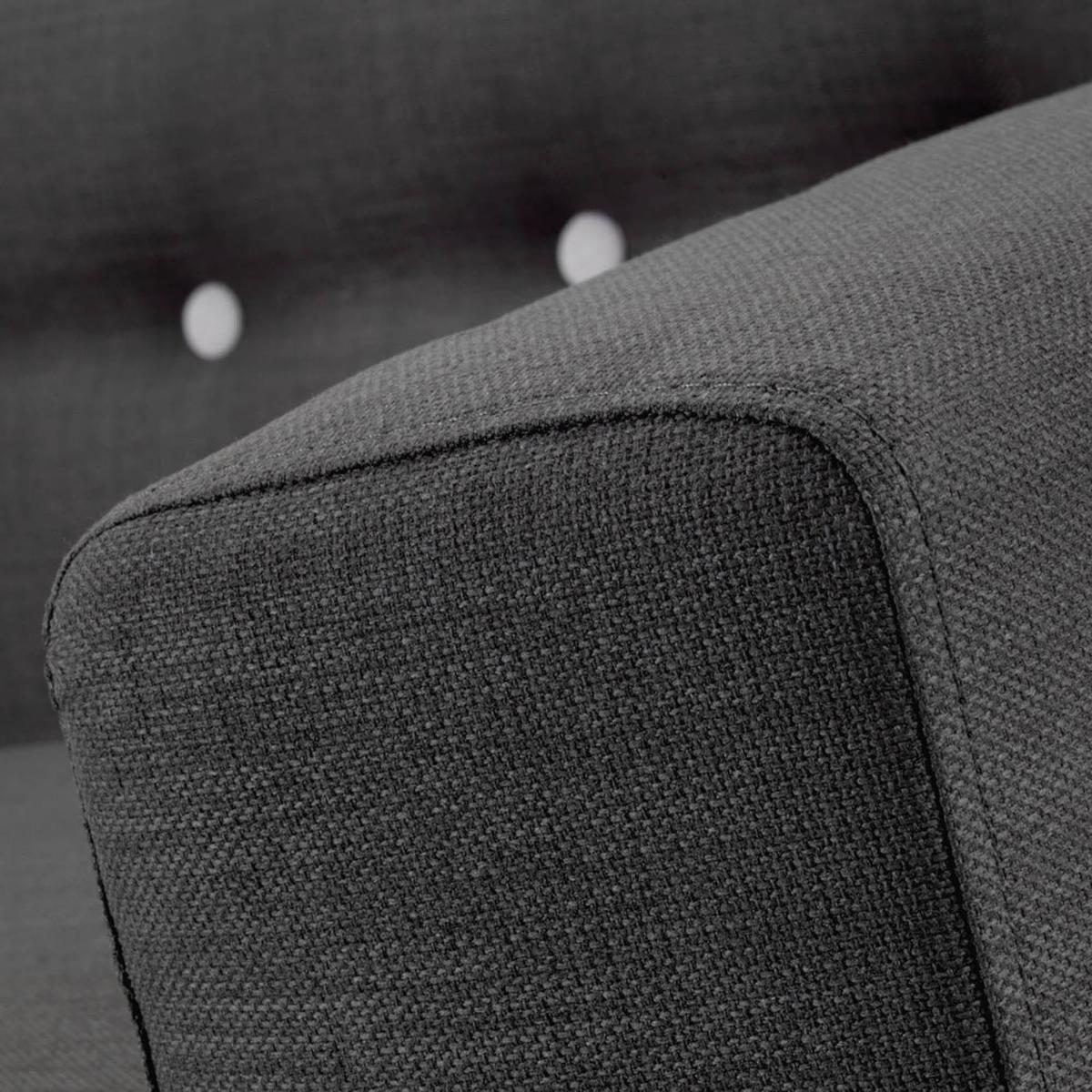 Healy 3 Seater Sofa Grey – image 4