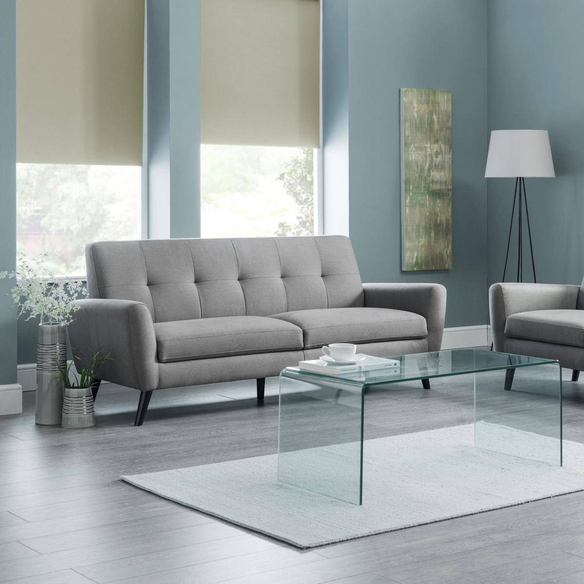 Ashby Fabric Sofa Bed Grey – image 4