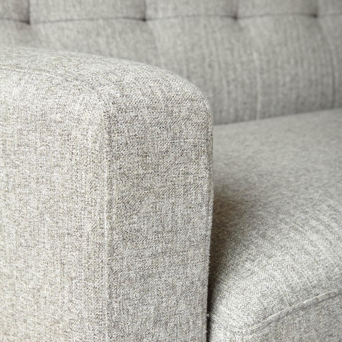 Bexter Grey 3 Seater Sofa Grey – image 4