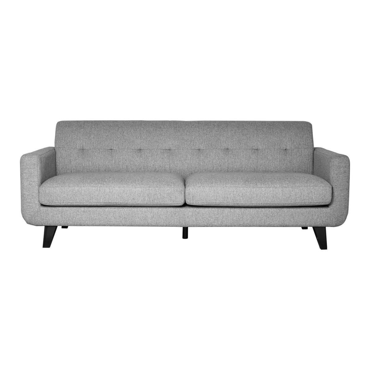 Bexter Grey 3 Seater Sofa Grey – image 2