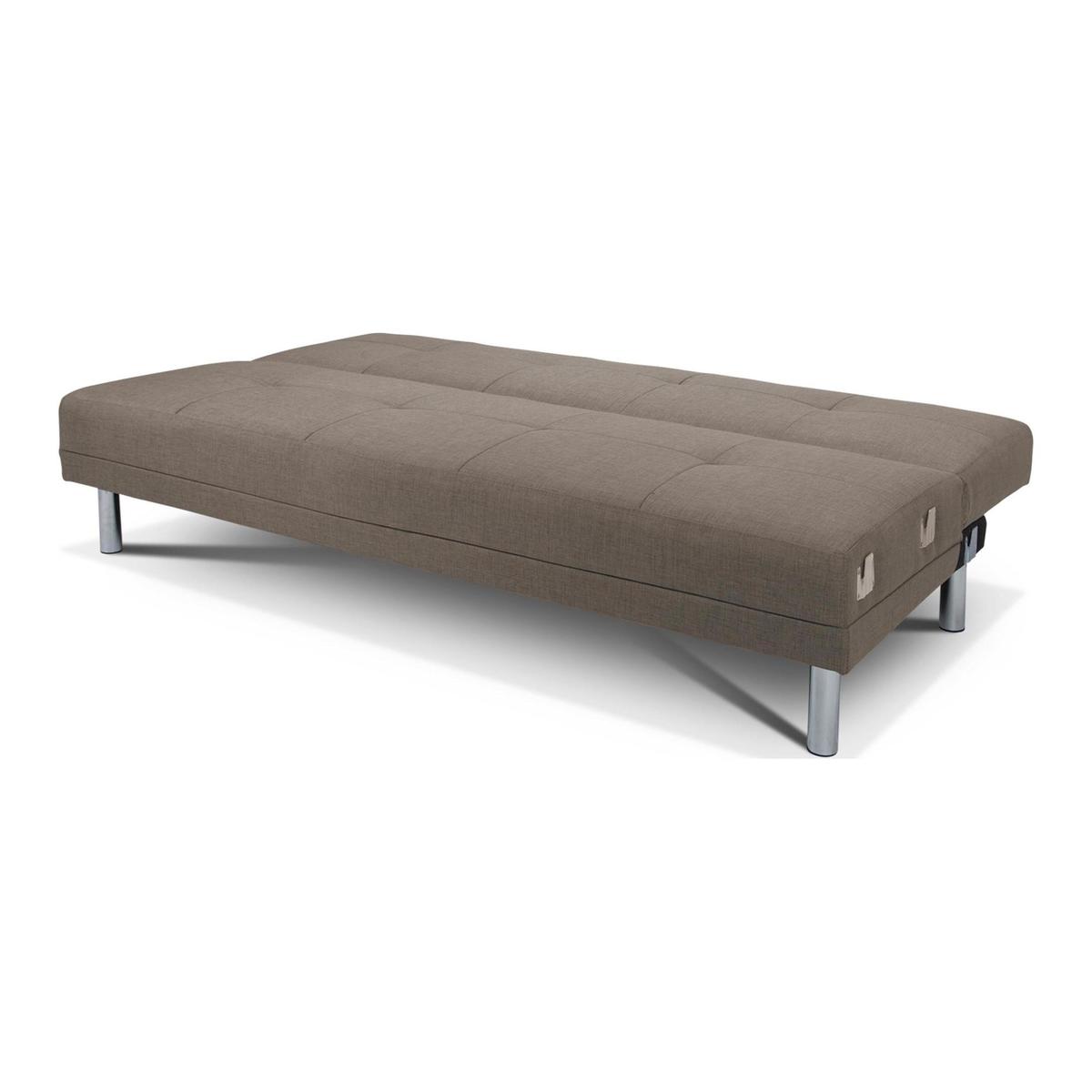Monroe 3 Seater Sofa Bed Grey – image 2