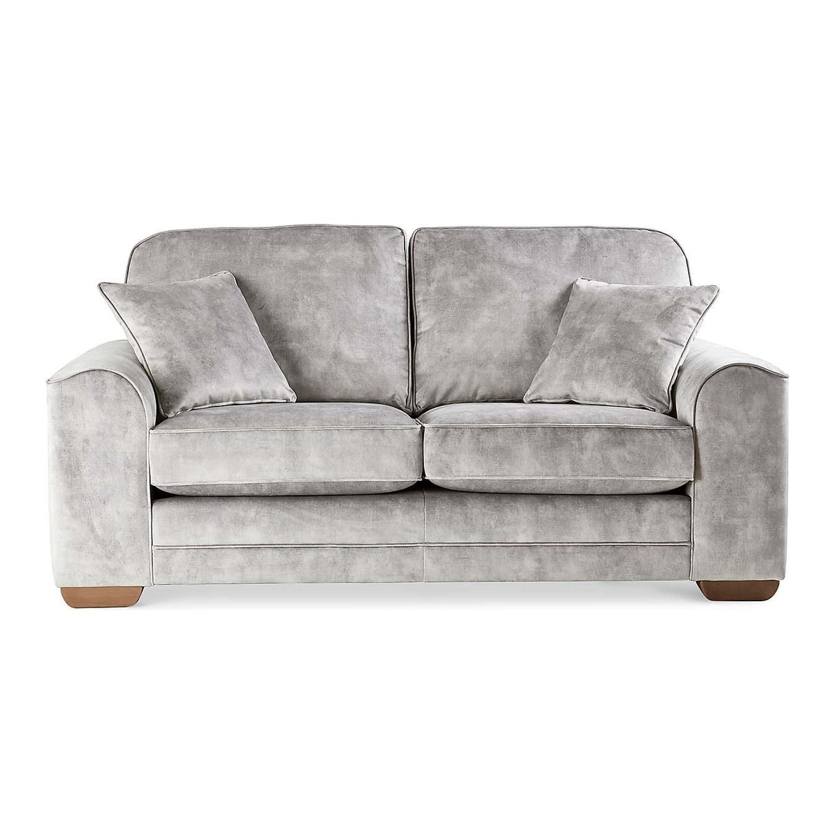 Morello Small Sofa Slub Velvet Slub Velvet Cement – image 1