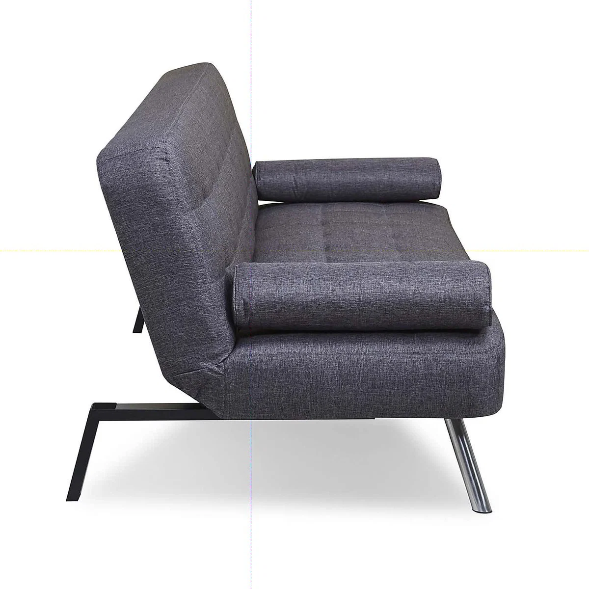Tobi Fabric Sofa Bed Light Grey – image 10