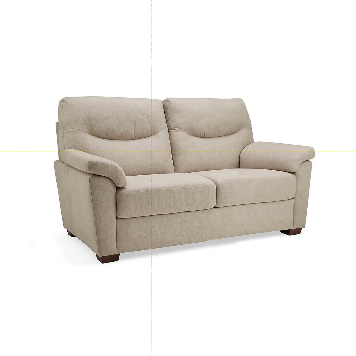 Bedford Fabric 2 Seater Sofa Grey – image 3