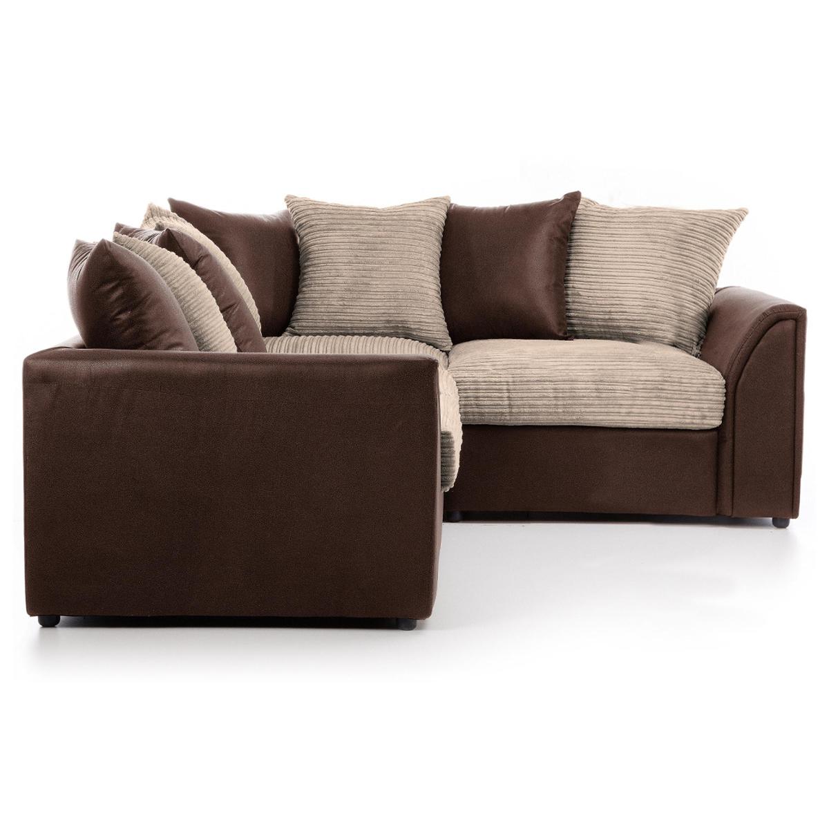 Byron Left Hand Corner Sofa Bed Black – image 4
