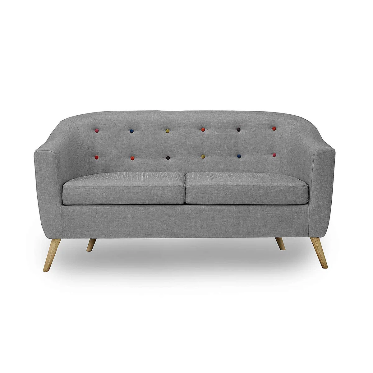 Hudson 2 Seater Sofa Grey – image 2