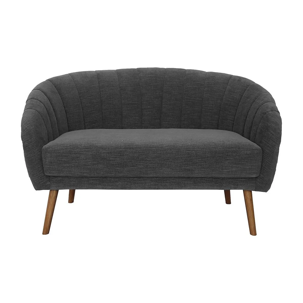 Romilly Chenille 2 Seater Sofa - Dark Grey Green – image 1