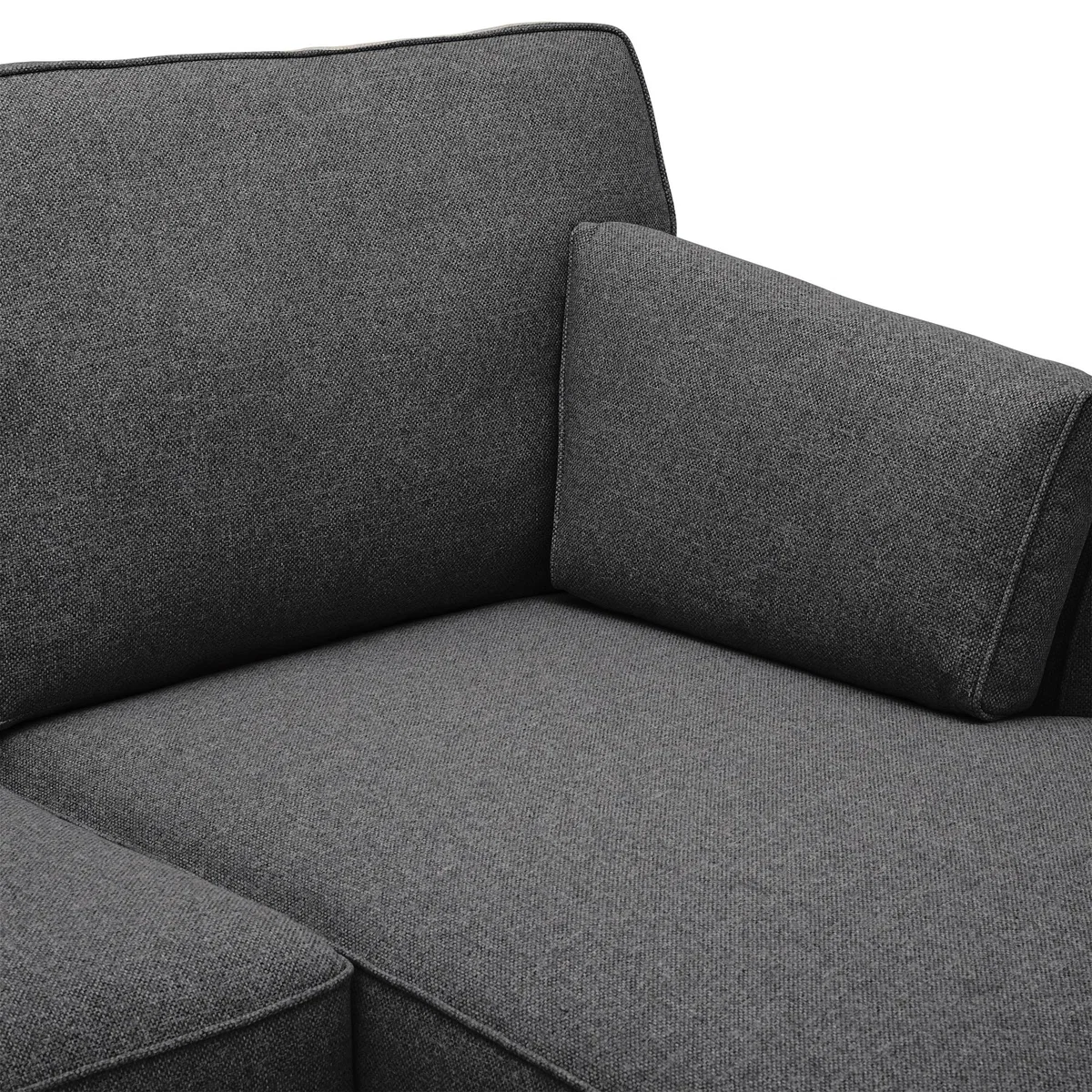 Grayson Right Hand Corner Chaise Sofa Grey – image 4