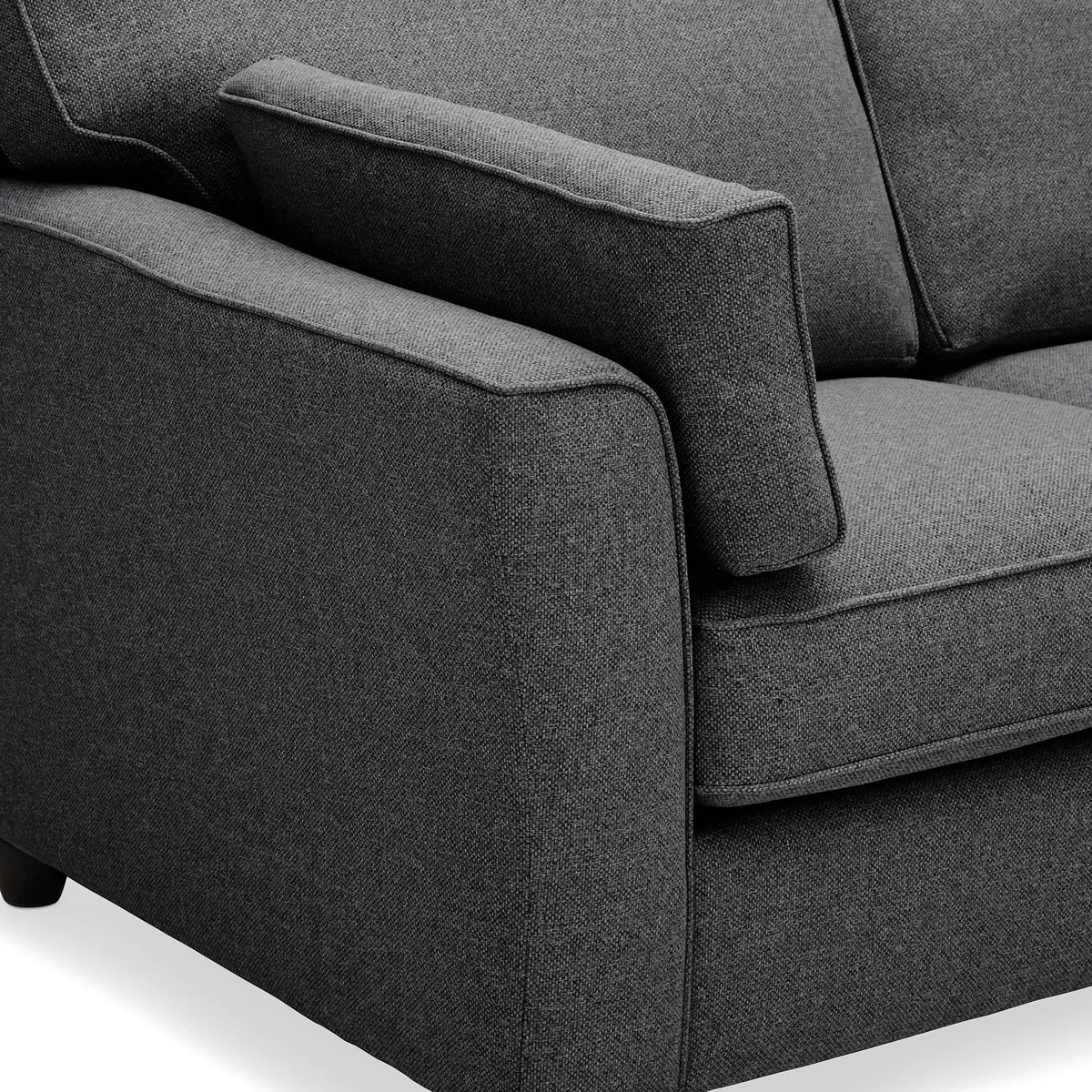 Grayson Right Hand Corner Chaise Sofa Grey – image 5