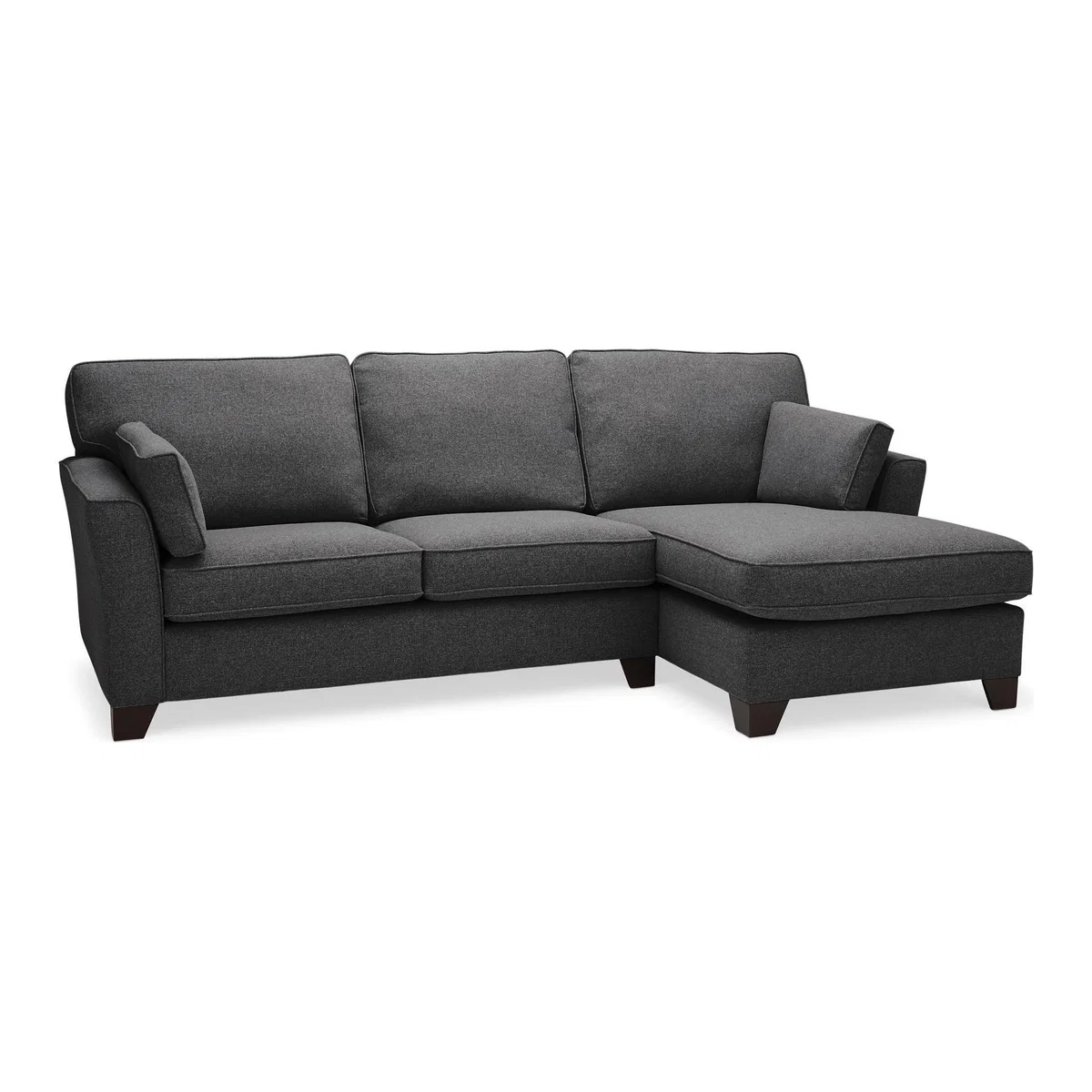 Grayson Right Hand Corner Chaise Sofa Grey – image 2