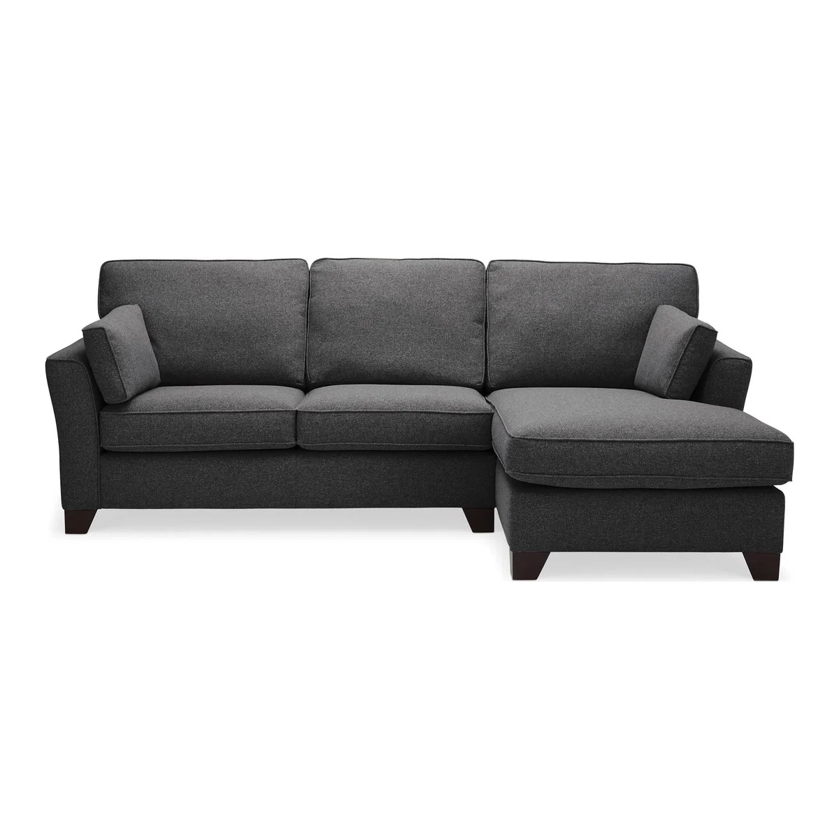 Grayson Right Hand Corner Chaise Sofa Grey – image 1
