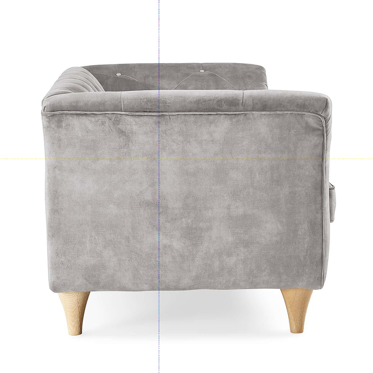 Jaipur Small Sofa Slub Velvet Slub Velvet Mustard – image 3