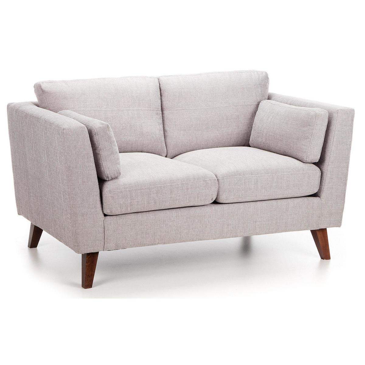 Sam Fabric 2 Seater Sofa Grey – image 4