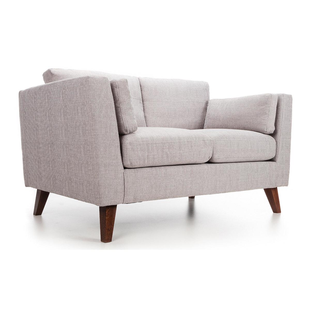Sam Fabric 2 Seater Sofa Grey – image 5