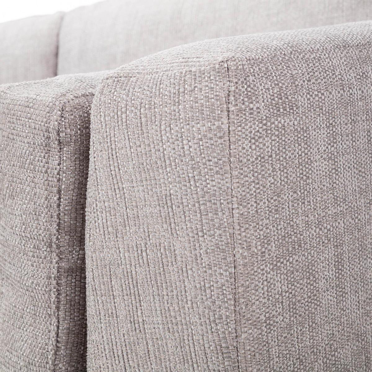 Sam Fabric 2 Seater Sofa Grey – image 6