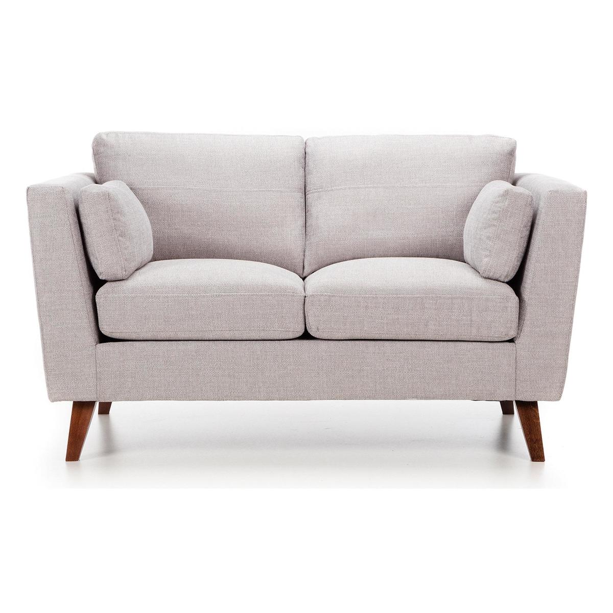Sam Fabric 2 Seater Sofa Grey – image 9