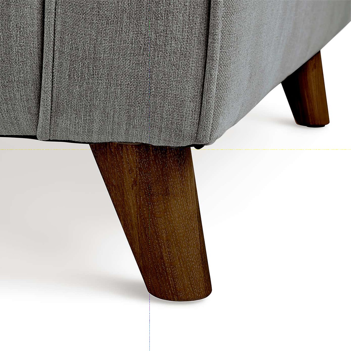 Arabella Medium Sofa Brushed Plain Fabric Brushed Plain Pewter – image 8