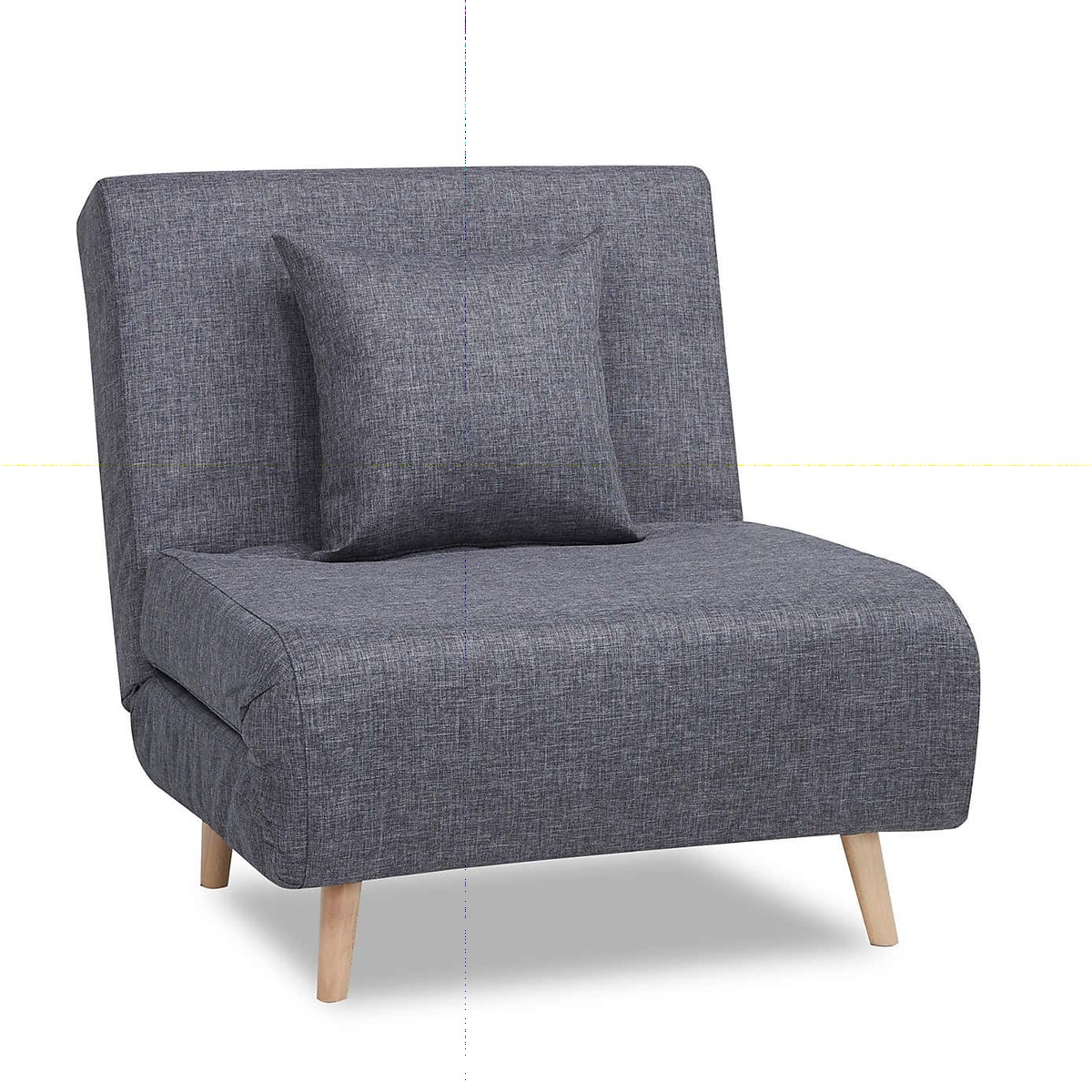 Macy Beach Fabric Sofa Bed Grey – image 5