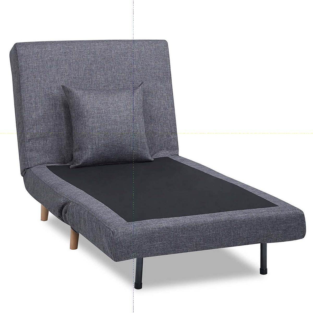 Macy Beach Fabric Sofa Bed Grey – image 7