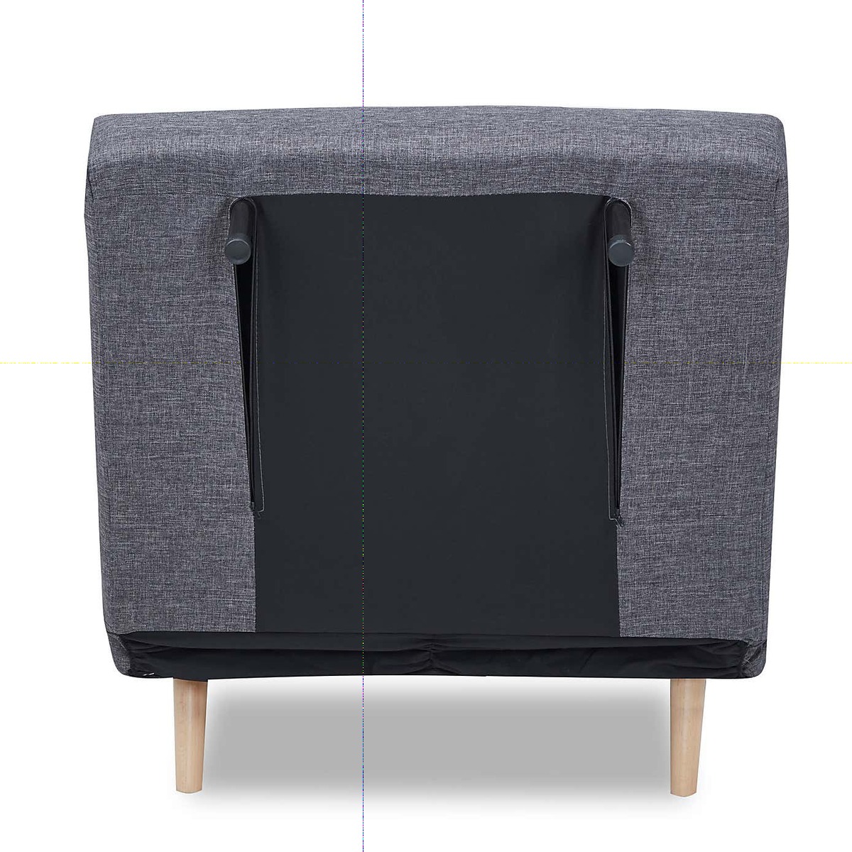 Macy Beach Fabric Sofa Bed Grey – image 9