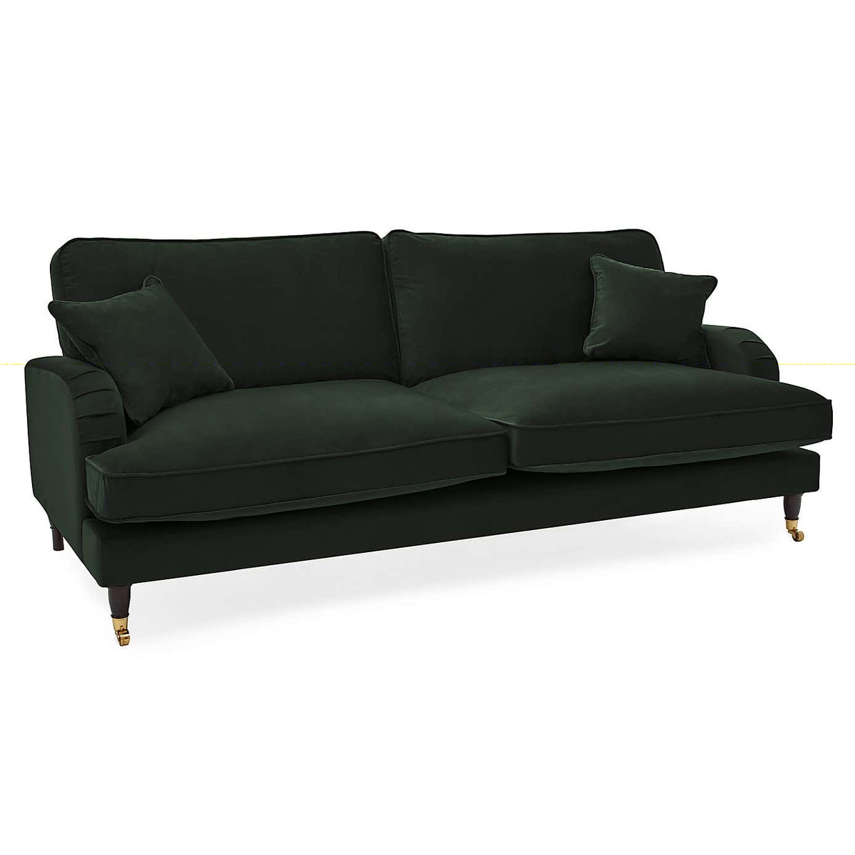 Rupert 4 Seater Velvet Sofa Ochre – image 2