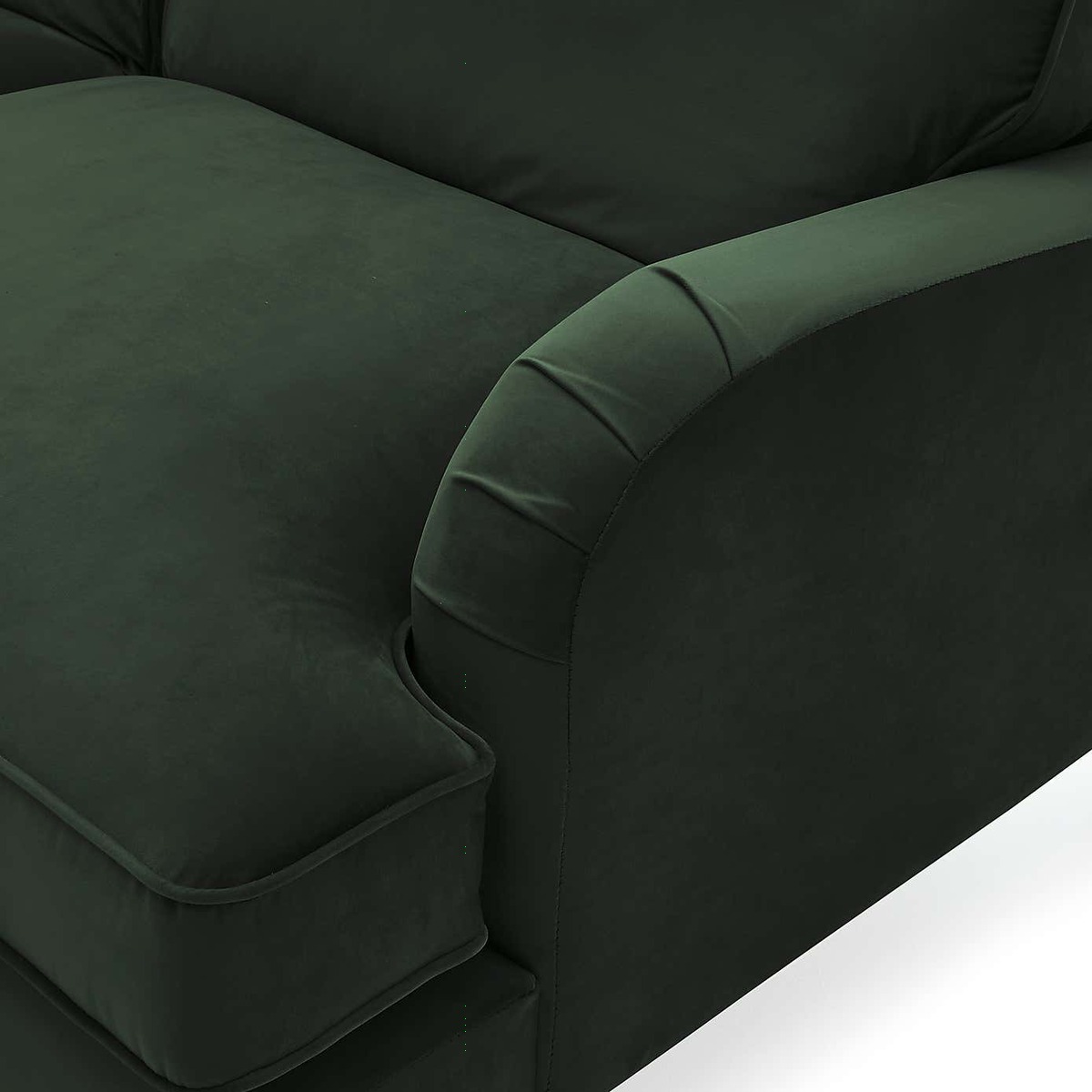 Rupert 4 Seater Velvet Sofa Ochre – image 3