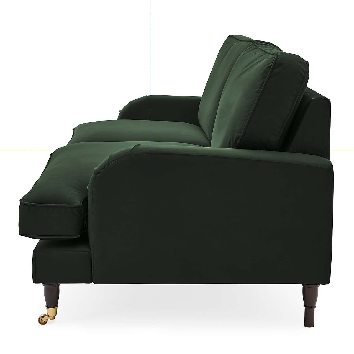 Rupert 4 Seater Velvet Sofa Ochre – image 7