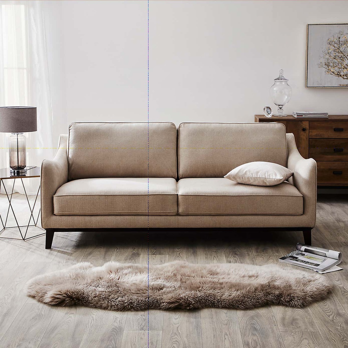 Harrison 3 Seater Sofa Natural – image 2