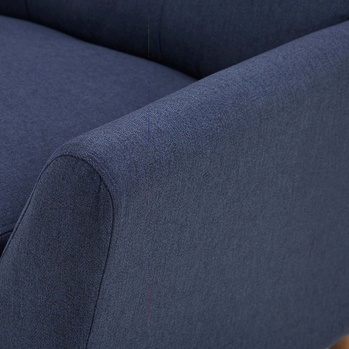 Halston Fabric 3 Seater Sofa Grey – image 3