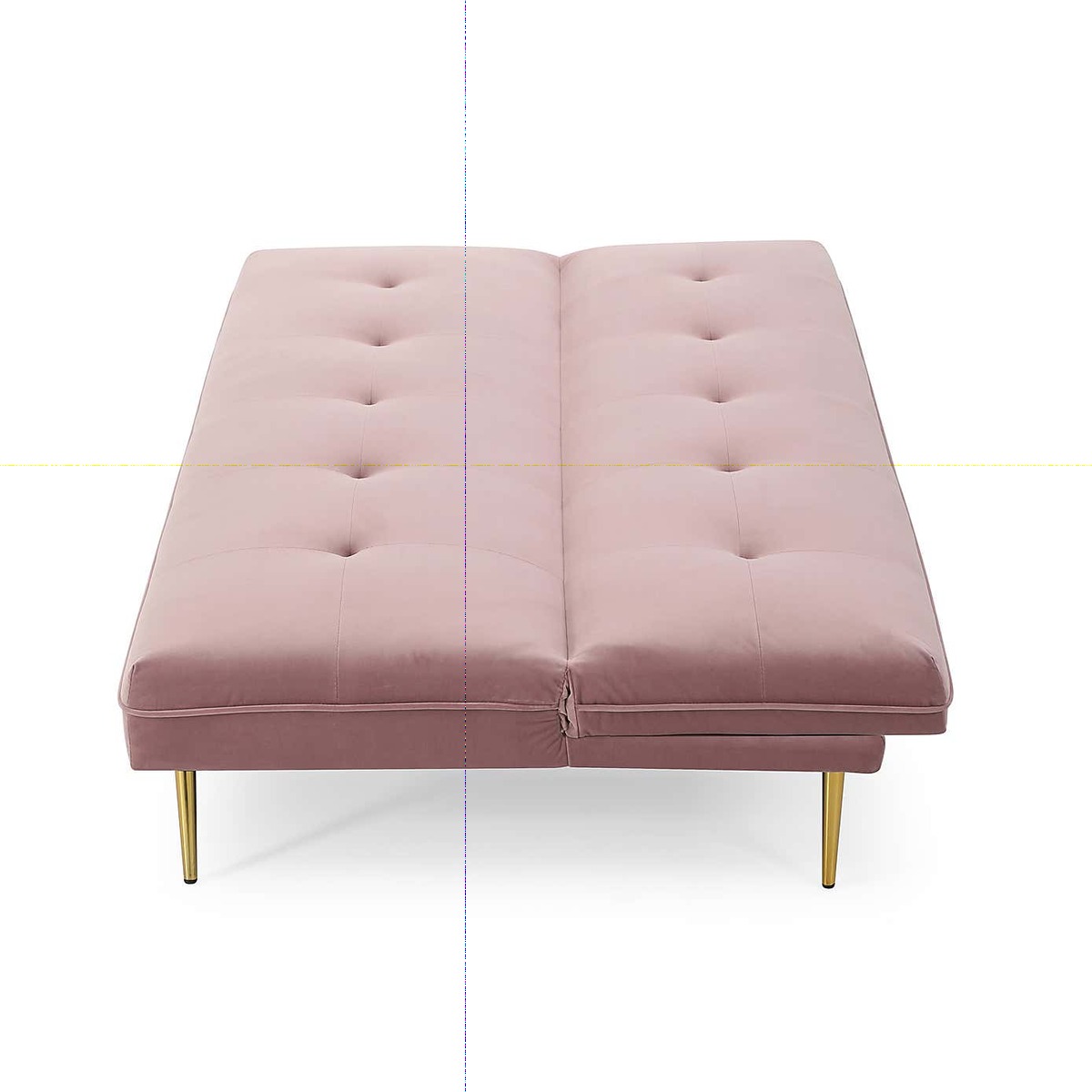 Juno Velvet Sofa Bed - Blush Blush – image 7