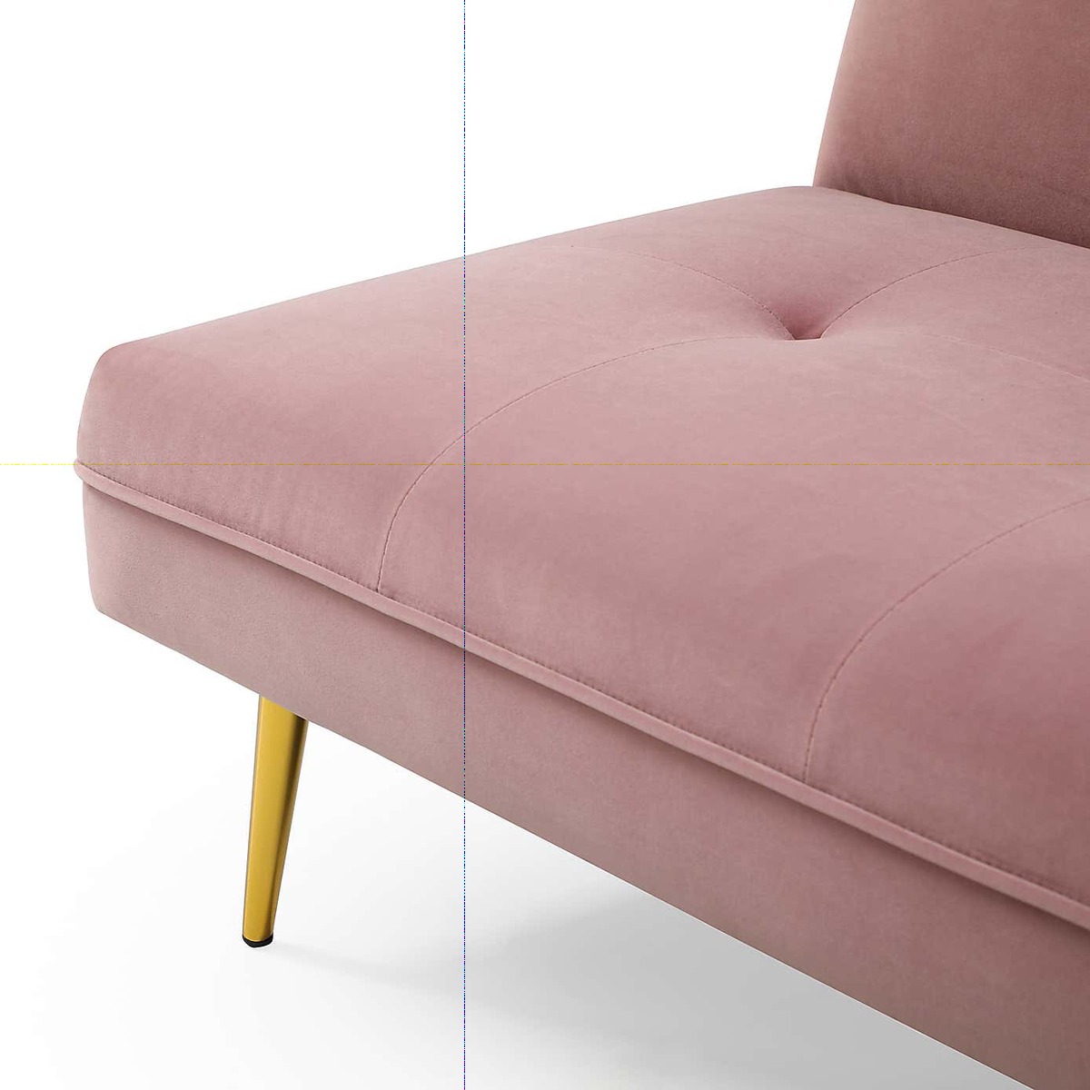 Juno Velvet Sofa Bed - Blush Blush – image 10