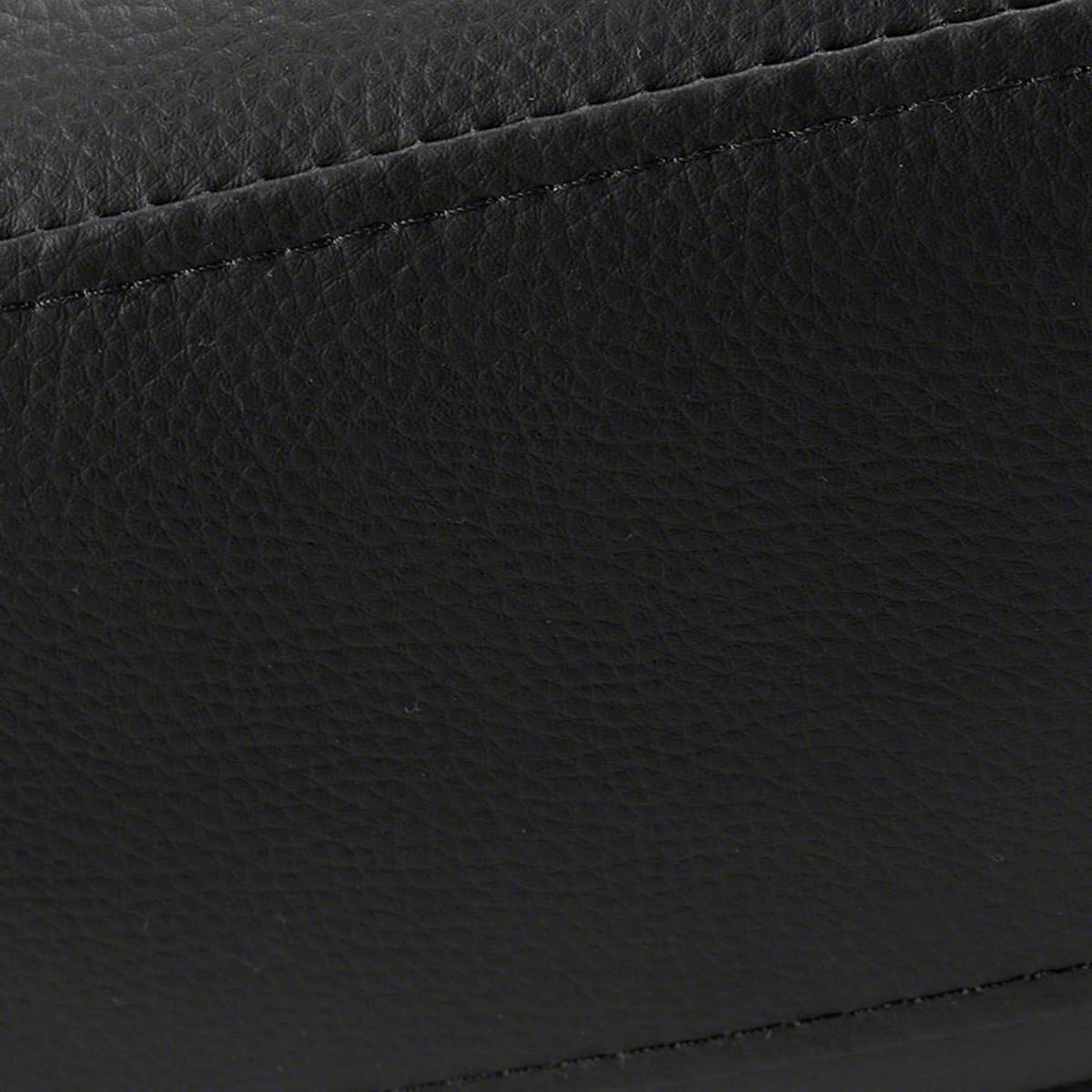 Cuba Faux Leather Sofa Bed Black – image 4