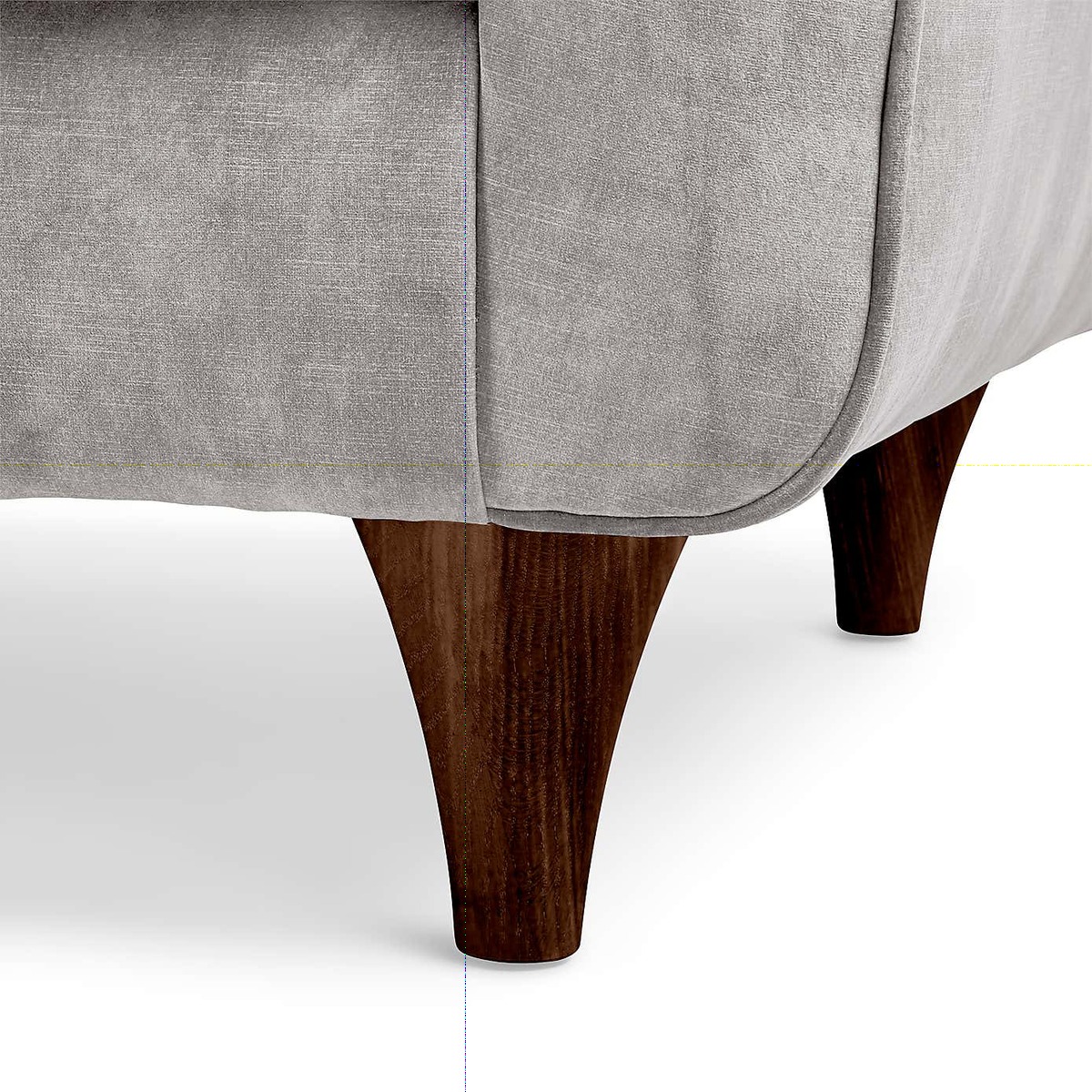 Jaipur Medium Sofa Slub Velvet Slub Velvet Natural – image 7