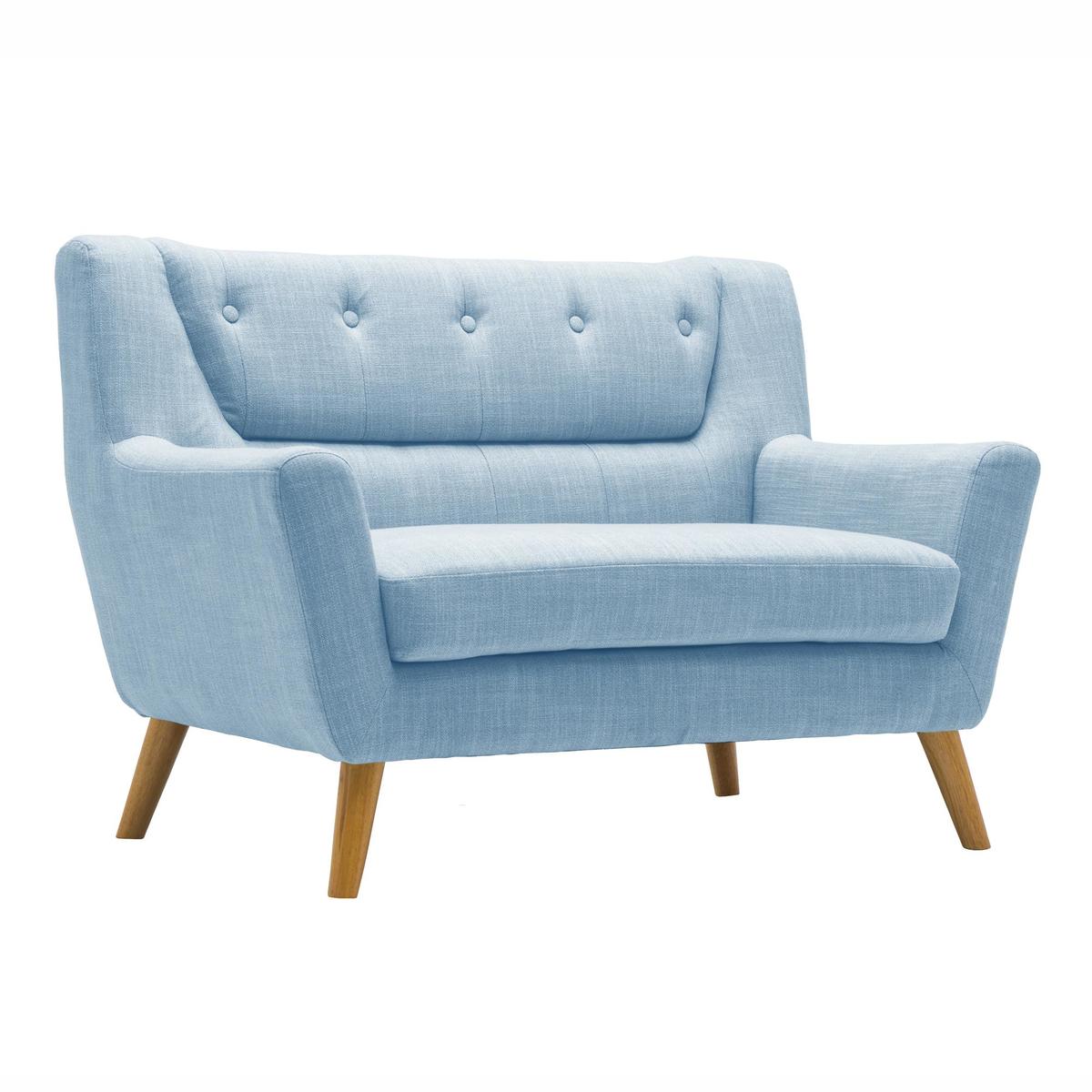 Lambeth 2 Seater Sofa Blue – image 5
