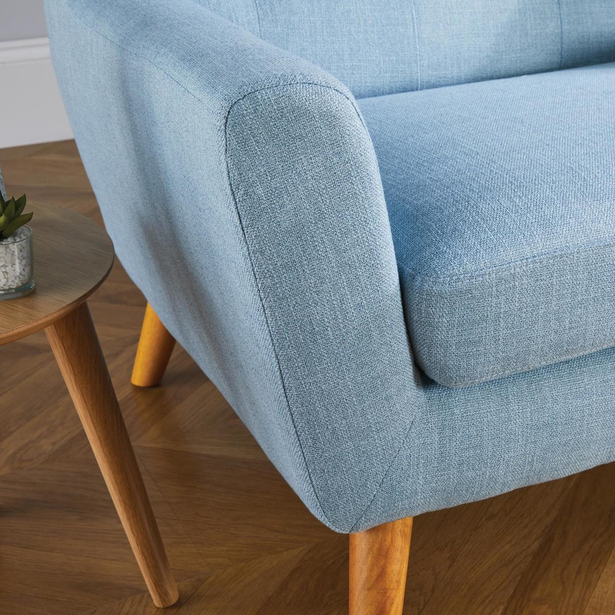 Lambeth 2 Seater Sofa Blue – image 6