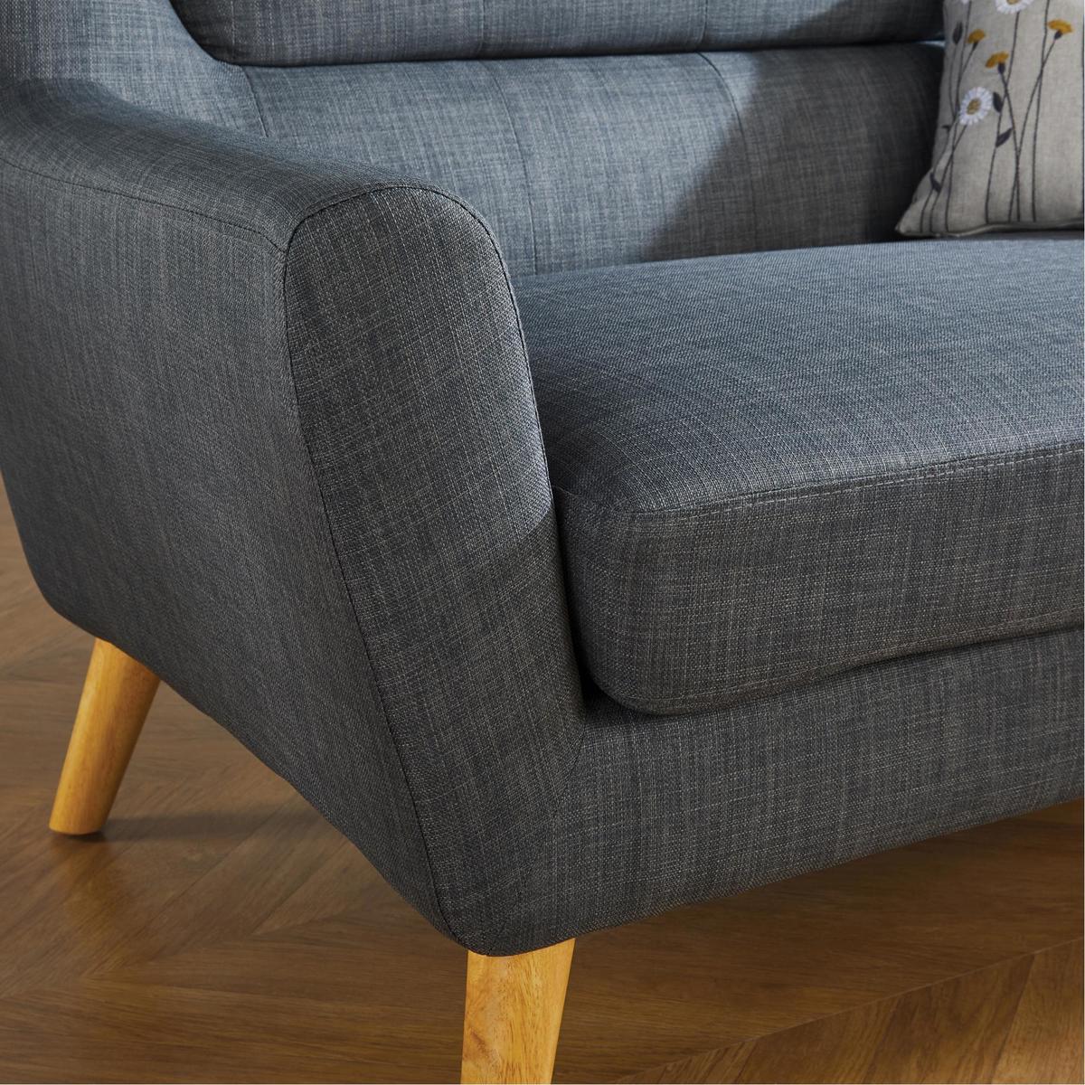 Lambeth 2 Seater Sofa Blue – image 9