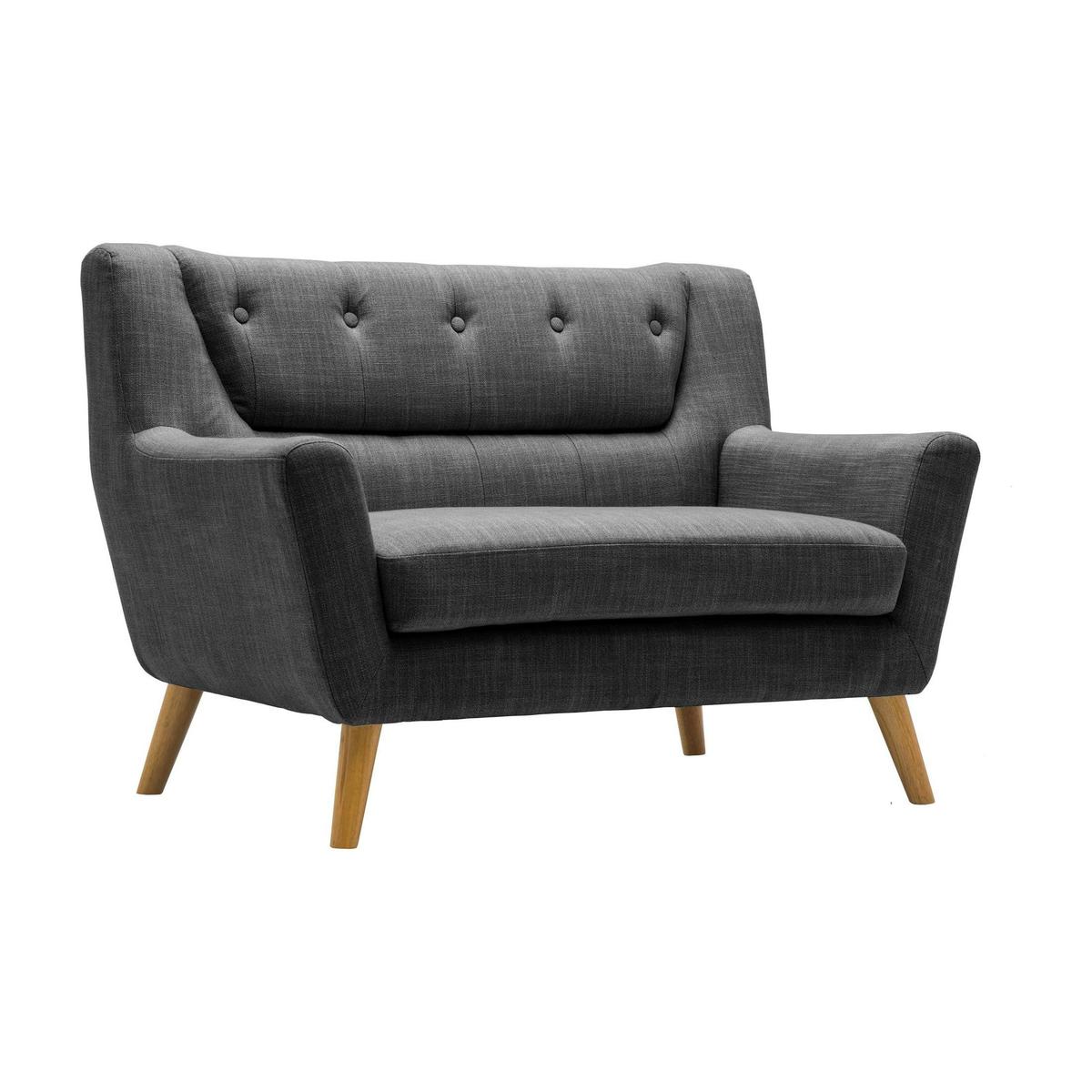 Lambeth 2 Seater Sofa Blue – image 2