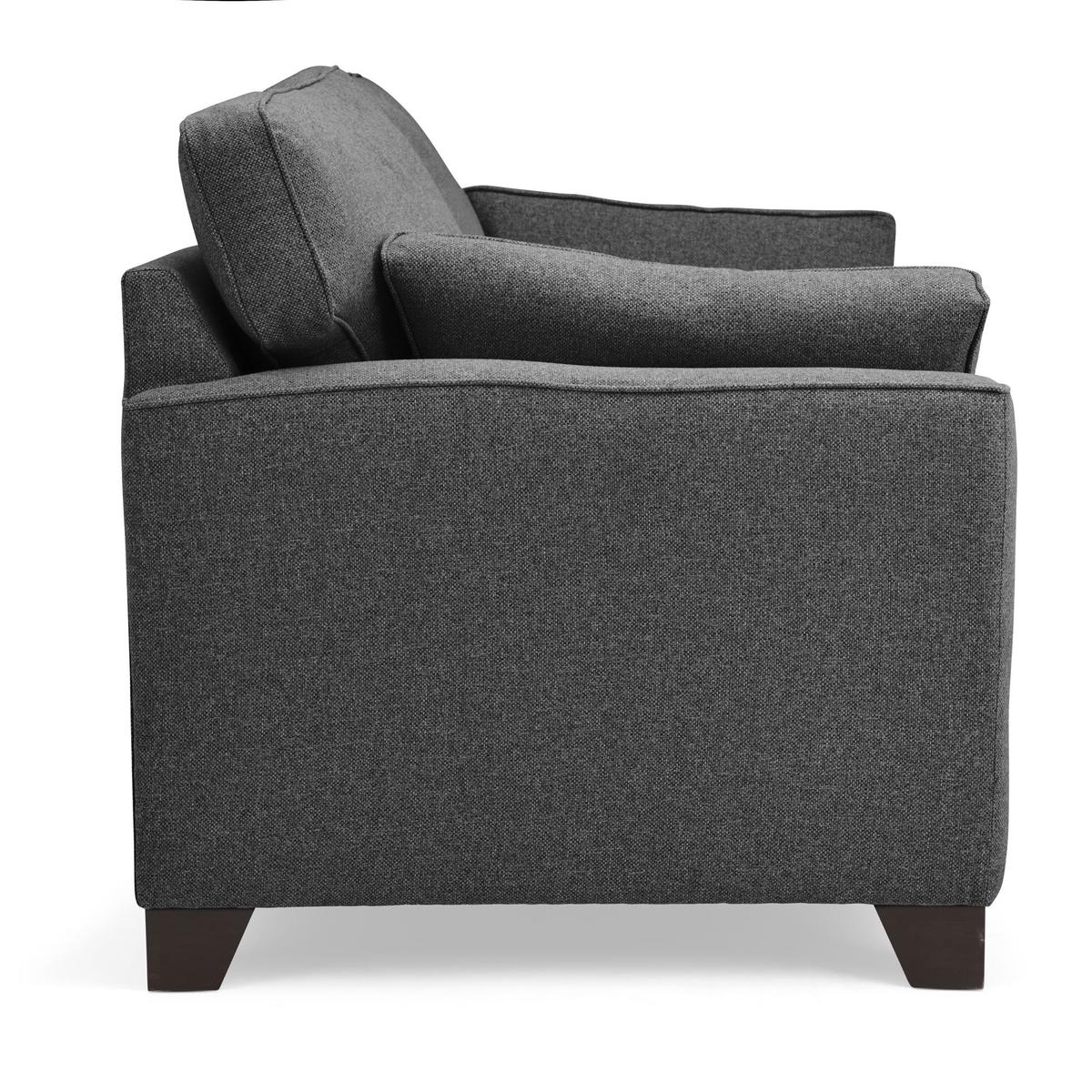 Grayson Compact 2 Seater Sofa Grey – image 3