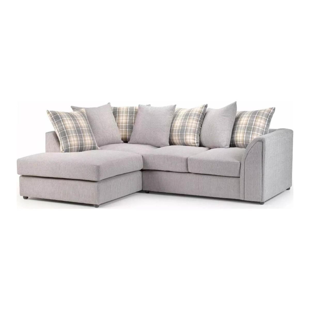 Nevada Left Hand Corner Sofa Beige