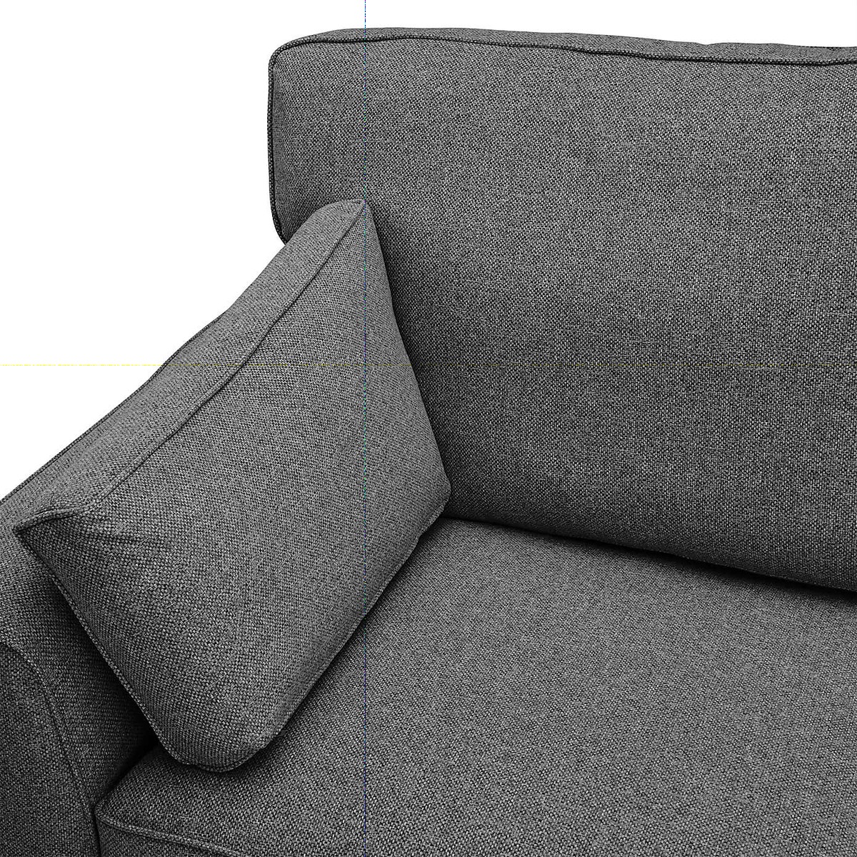 Grayson Compact 2 Seater Sofa Natural – image 2