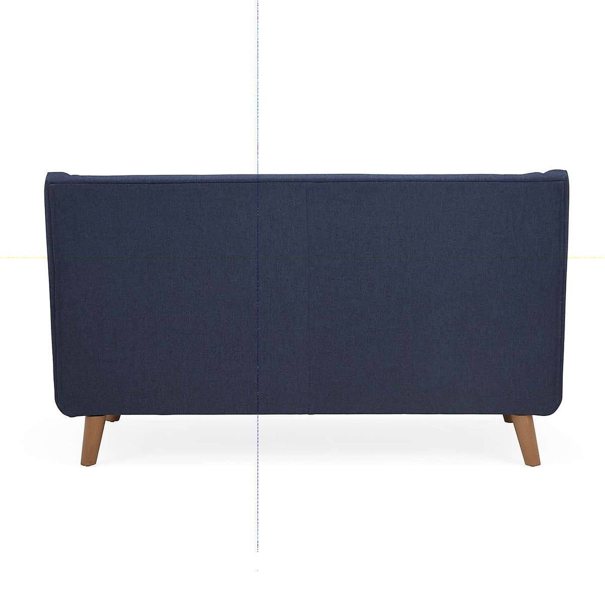 Halston Fabric 2 Seater Sofa Black – image 7